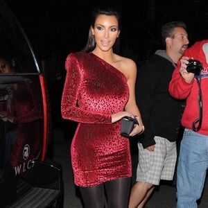 Vintage Y2K deadstock One-Shoulder Dress velvet cheeta mini dress